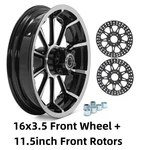 16X3.5 Front Wheel Rim Rotors For Harley Touring Street Electra Glide 2000-2007. Fixed Price $441.33.