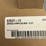 Harley-davidson Speedo 4/MPH Calib/s 67517-11 New Old Stock. Fixed Price $169.99.