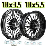 18X3.5 18X5.5 Front Rear Fat Spoke Wheels Rim For Harley Softail Slim Flsl 18-21. Fixed Price $599.99.