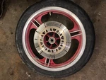 83,84 Kawasaki GPZ-750, GPZ-1100 Front Wheel, 41073-1206-B1. Fixed Price $75.00.