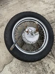 2013 Honda Tmx 155 Sport Oem Rear Rim & Hub Tire Axle Unsure As Is. Fixed Price $200.00.