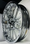 Indian Challenger Wheel Front 2025 -26 Only Chrome Oem Mag Rim 19" Exchange. Fixed Price $949.00.