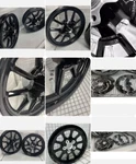 Harley Wheels Dyna Low Rider 2014-17 Gloss Black Pulley Rotors Rims Exchange. Fixed Price $1499.00.