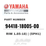 Yamaha Genuine Oem Parts Rim 1.85-18) (5PH1) 94418-18005-00 For WR250F. Fixed Price $285.83.