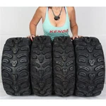 Full Set Of Kenda Bear Claw Htr Radial (8PLY) 25X8-12 And 25X10-12 Atv Tires. Fixed Price $517.88.