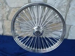 21X2.15" Dna Mammoth 52 Spoke Front Wheel For Harley Dyna Mid Glide 04-05. Fixed Price $699.95.