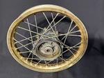 1985 Yamaha YZ125 Rear Wheel Gold Rim. Fixed Price $175.00.