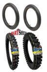 Yamaha TTR125L Big Wheel Dunlop Front & Rear Tire Set W/ Heavy Duty Inner Tubes. Fixed Price $178.95.