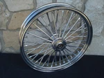 18X3.5" Dna Fat Spoke Mammoth 40 Front Wheel For Touring Bagger 00-07. Fixed Price $479.95.