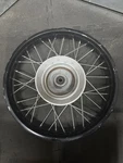13-26 Honda CRF110F Front Wheel Rim Hub Oem 14" Painted Black. Fixed Price $175.00.