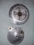 1968 Oem Yamaha YCS1 RD200 Rear Hub Brake Plate. Fixed Price $80.00.