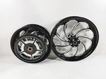 2015 Harley Touring Flhxs Street Glide Performance Machine Contrast Wheel Set. Fixed Price $1189.99.