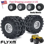 Flyxm For 1:24 Axial SCX24 Front/rear Dually Tractor Wheels Rims/tires Us Stock. Fixed Price $27.58.
