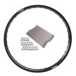 Tusk 1487500002 Impact Front Rim And Spoke Kit 21 X 1.60 Black. Fixed Price $186.27.