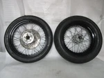 08-17 Harley Davidson Fxd Dyna Black 40-SPOKE Wheels + Tires Oem. Fixed Price $799.99.