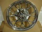 Custom Harley Bagger Chrome Billet Front Wheel 23 X 3.75 W/ Rotor Big Dog Wolf. Fixed Price $1499.99.