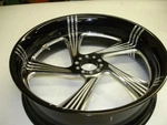 Harley-davidson Motorcycle Roland Sands Design Boss Black Ops Rear 5.5X16 Wheels. Fixed Price $599.99.