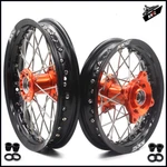 Kke 12" 10" Kid's Mini Bike Wheels Fit Ktm Sx 50 2024-2025 Orange Hub Black Rims. Fixed Price $407.55.