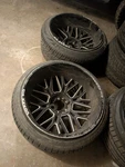 Luxx Hd Rims 305R30/24 Inch Set Of With Tubes. Fixed Price $595.00.