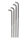 Bicycle Spokes & Nipples - 14/15/14 Gauge Stainless Steel Double Butted Silver. Fixed Price $22.98.
