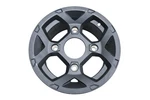 New Oem Polaris 1522230-655 Flash Black 12X6 Wheel Rim Nos. Fixed Price $157.45.