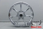2015 Harley Electra Glide Cvo Front Wheel Rim 17" X 3.00" Chrome Slicer #4221. Fixed Price $449.99.