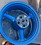 Kawasaki 1998 1999 ZX9R Oem Rear Wheel Rim - Straight. Fixed Price $90.00.