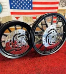 Harley Dyna Fxdb Wheels 19 Front 16 Rear W/25 Mm Bearing Install 2000 -2017. Fixed Price $1679.99.
