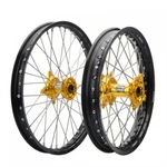 Tusk Impact Complete Front And Rear Wheel 1.60 X 21 2.15 19 Black Rim/silver. Fixed Price $649.38.