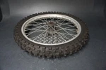 1983-1985 CR500 Honda Oem Front Wheel Rim Ass'y W/ 80/100-21 Dunlap Geomax Tire. Fixed Price $119.97.