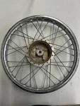 Suzuki TS75 Front Wheel. Fixed Price $50.00.