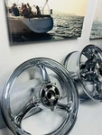 Suzuki 2008-20 Hayabusa Wheels Chrome Rims Gsx 1300RA Abs Outright*. Fixed Price $2999.00.