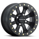 Raceline Mamba Blackout Beadlock Wheel 14X7 4+3 Offset 4/156 A71B47056-43. Fixed Price $229.50.