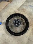 2022 Triumph Thruxton Rs Front Wheel. Fixed Price $775.00.