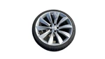 12-20 Tesla Model Front Wheel Rim 21X8.5J+40MM W/ Achilles Tire 235/35ZR21. Fixed Price $395.67.