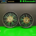 1988-1994 Kawasaki KX80 Front + Rear Back Wheel Hub Rim Spoke Set 19" / 15" Oem. Fixed Price $169.99.