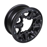 Can-am 705401678 Oem Black 12" Front Rim 2016 2017 Maverick 1000 Max. Fixed Price $260.99.
