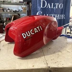 Ducati Sport Classic Oem Fuel Gas Tank Red Stock 58630751. Fixed Price $450.00.