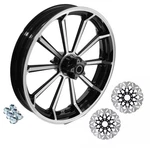 21X3.5 Front Wheel Rim Hub Rotors For Harley Touring Fltr Road Glide King 00-07. Fixed Price $588.98.