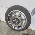 7 Spoke Morris Mag Rear Wheel 18 X 2.50 Very Nice Straight True Harley Suzuki. Fixed Price $325.00.