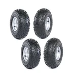 4PCS 145/70- 6 Tire Wheel Rim 3 Stud 78MM Space For Atv Quad Go Kart 110CC 125CC. Fixed Price $189.98.