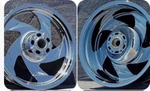 Suzuki Boulevard Wheels VZR1800 2012 Custom Chrome Oem 5 Spoke Rim Outright. Fixed Price $3299.00.