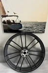 Harley Front Wheel Cvo Road Glide 21 Knockout Dark Gray 2019 -24 Rim Outright. Fixed Price $1499.00.