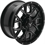 Quadboss Barbwire Wheel 14X7, 4/110, 5+2, Black/milled RT-GW081147110MBIB. Fixed Price $200.25.