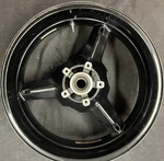 64111-35F01-019 Oem Suzuki GSX-R750/600 Rear Wheel Black 5.5" Wide. Fixed Price $120.00.