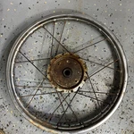 1982-1983 Honda Urban Express NU50 Rear Rim Wheel 14 Inch. Fixed Price $79.99.