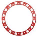 Sti 14" HD9/A1 Beadlock Ring - Red/milled 14HB9R16. Fixed Price $19.95.
