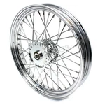 V-twin Manufacturing Chrome Front 19" X 2.5" 40-SPOKE Wheel Single Disc 52-0165. Fixed Price $526.88.
