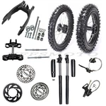 12''+14'' Tire Wheel Rim Swingarm Front Fork Triple Tree Off-road Apollo Ssr. Fixed Price $109.20.