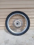 2013 Kawasaki KLX140 17" Small Wheel Oem Front Rim Hub Spokes. Fixed Price $199.95.